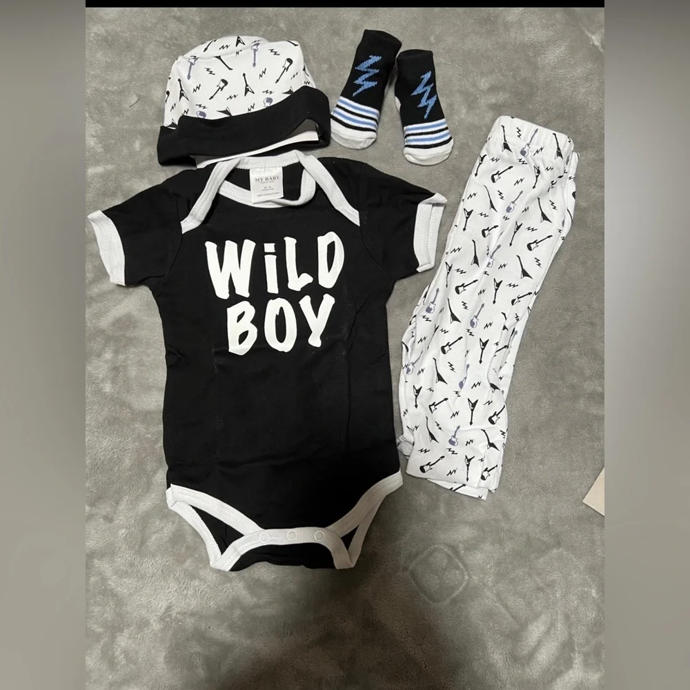 My baby 0-6 months bodysuit with pant